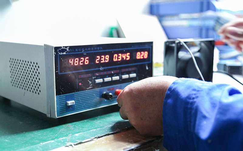 Component speed test