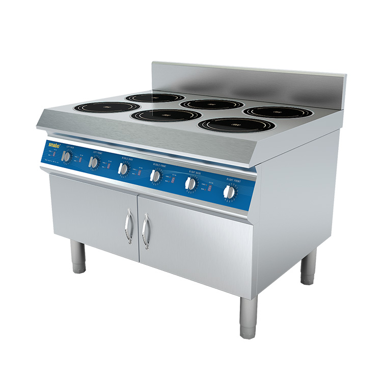 Ceramic Cooktop Stove with Six Burners Smabo Cooker