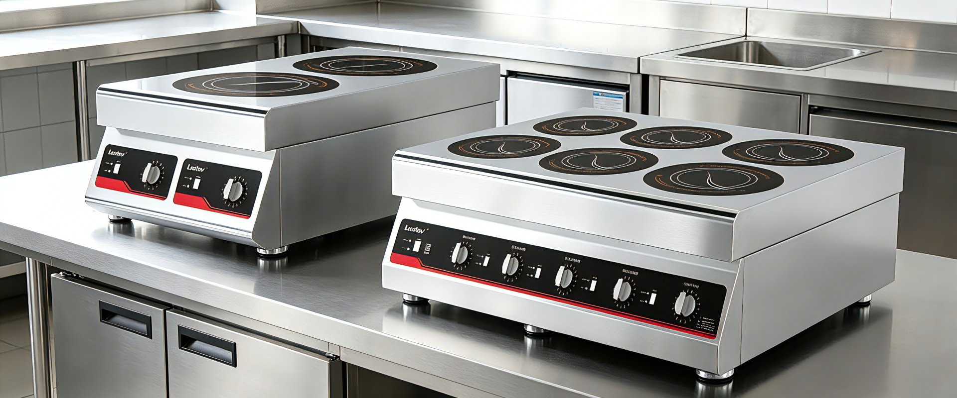 countertop commercial induction hob