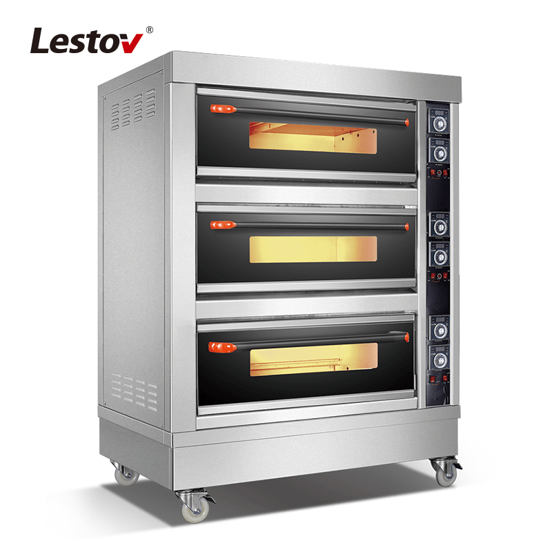 3 Deck Oven/Pizza Oven/High-Capacity Bakery Equipment Supplies