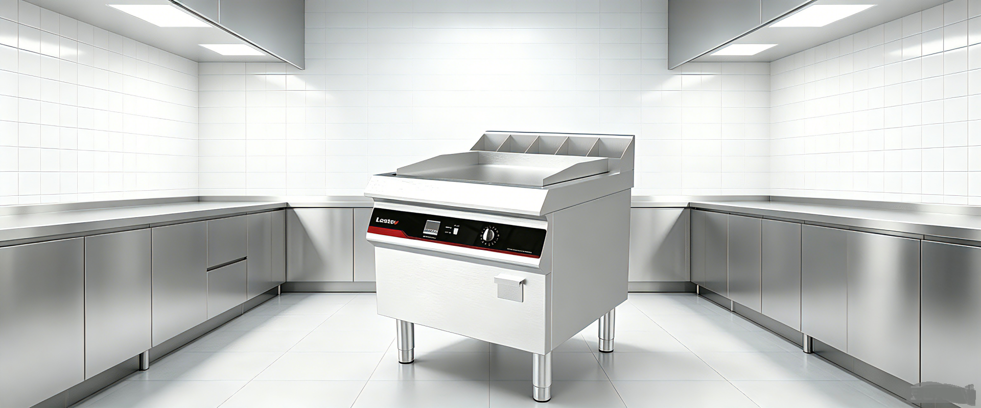 Lestov commercial induction flattop griddle