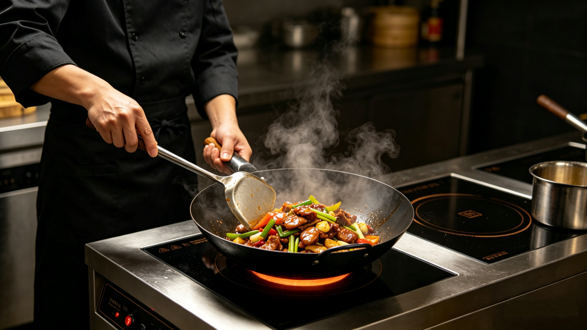 Lestov commercial induction wok cooker manufacturer.png