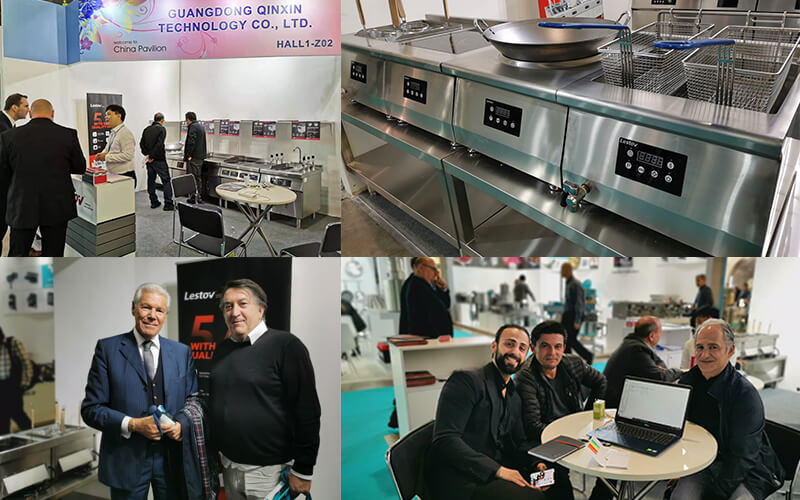 Lestov induction cooktops, HOST 2019 in Milan - Italy