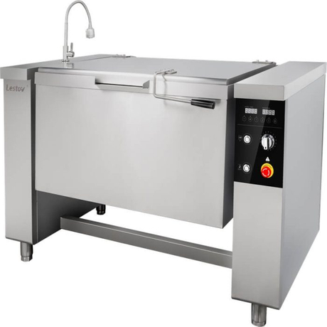 Tilting Commercial Induction Flattop Wok Burner Restaurant Equipment