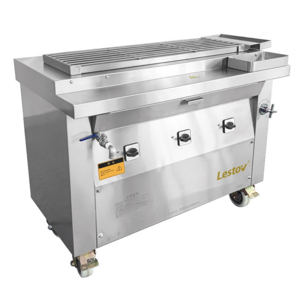 Freestanding Stainless Steel Electric Barbecue Grill LT-SKL-E112