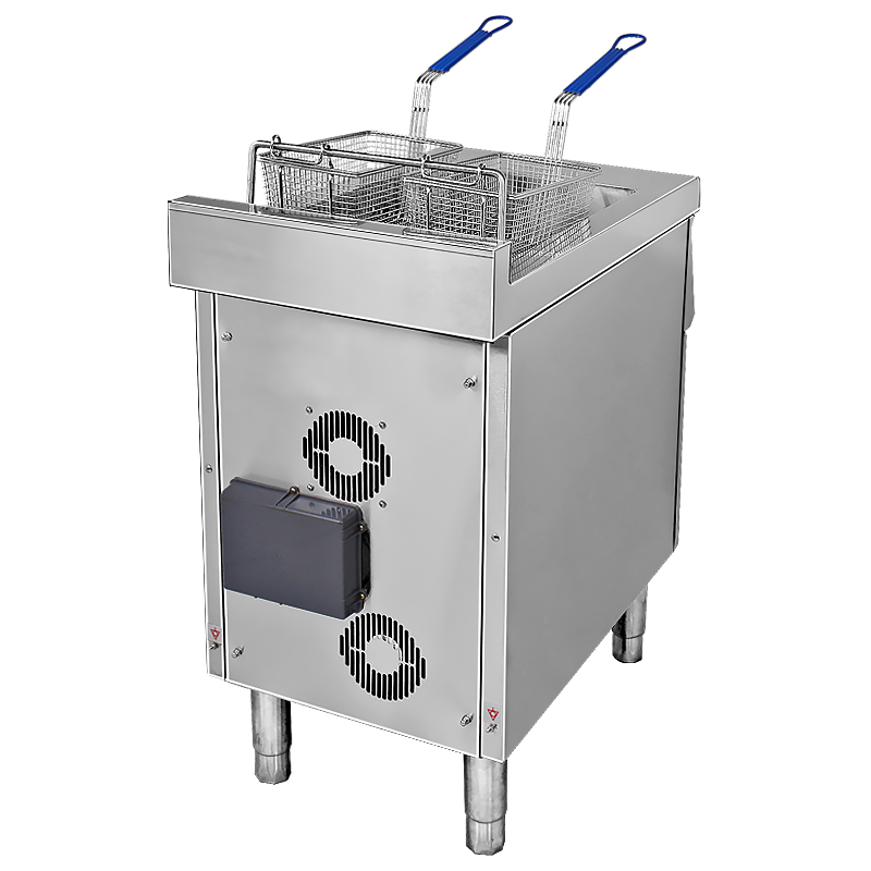 Double Baskets Commercial Induction Deep Fat Chip Fryer LT-ZLII-E112