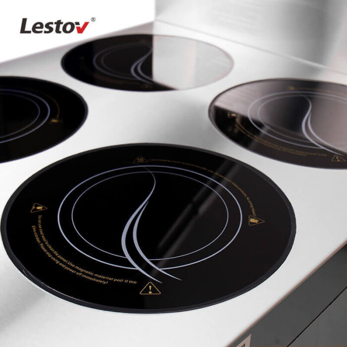 Four Hobs 2 Burners Commercial Induction Wok Cooker LT-B300VI-B105