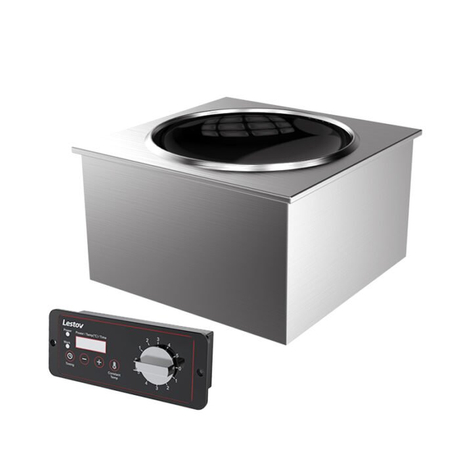 Inbuilt Commercial Induction Wok Cooktop LT-QAM-C135
