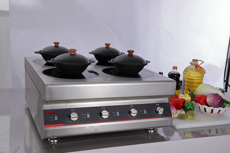 Why do commercial induction cookers need multiple protection