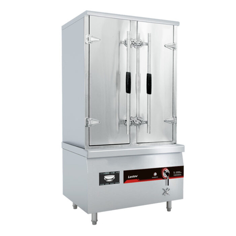 24-Trays Stainless Steel Commercial Induction Rice Steamer LT-ZF24-E120