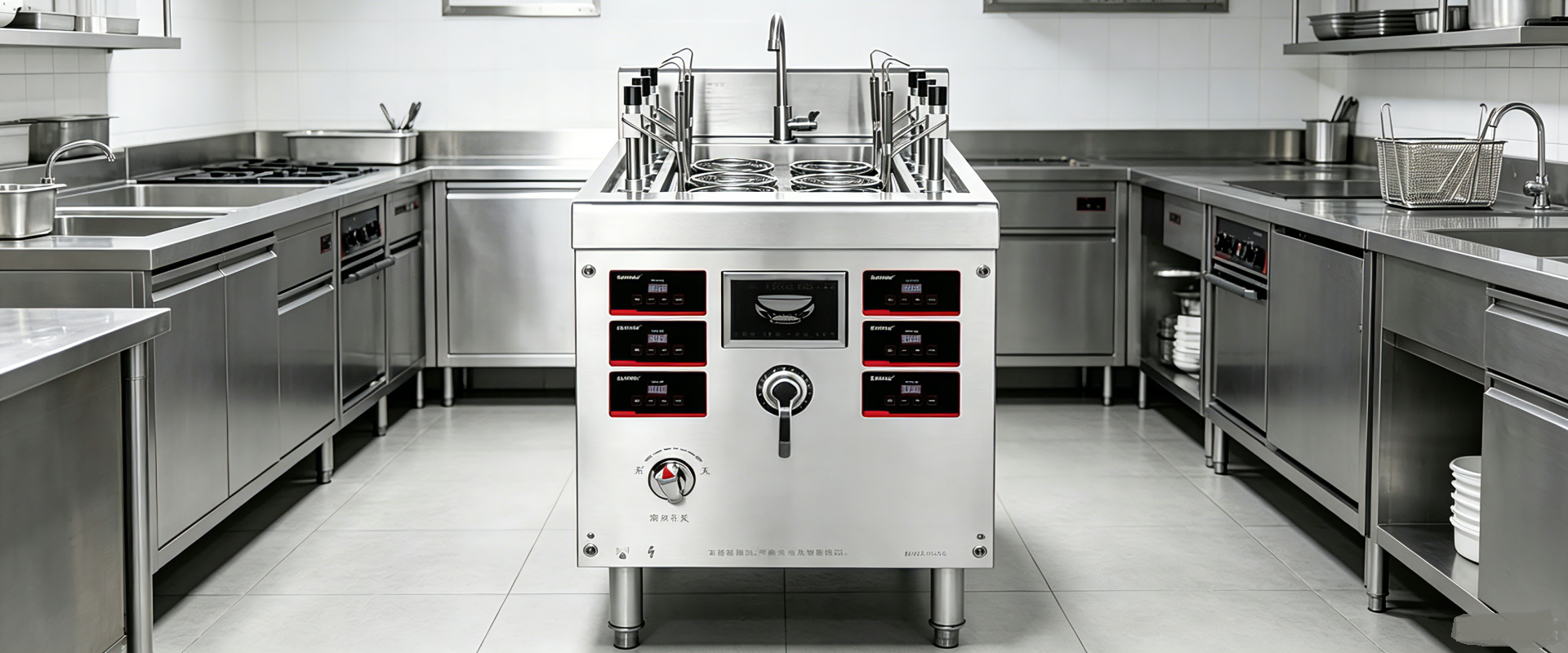 Lestov automatic restaurant induction ramen boiler