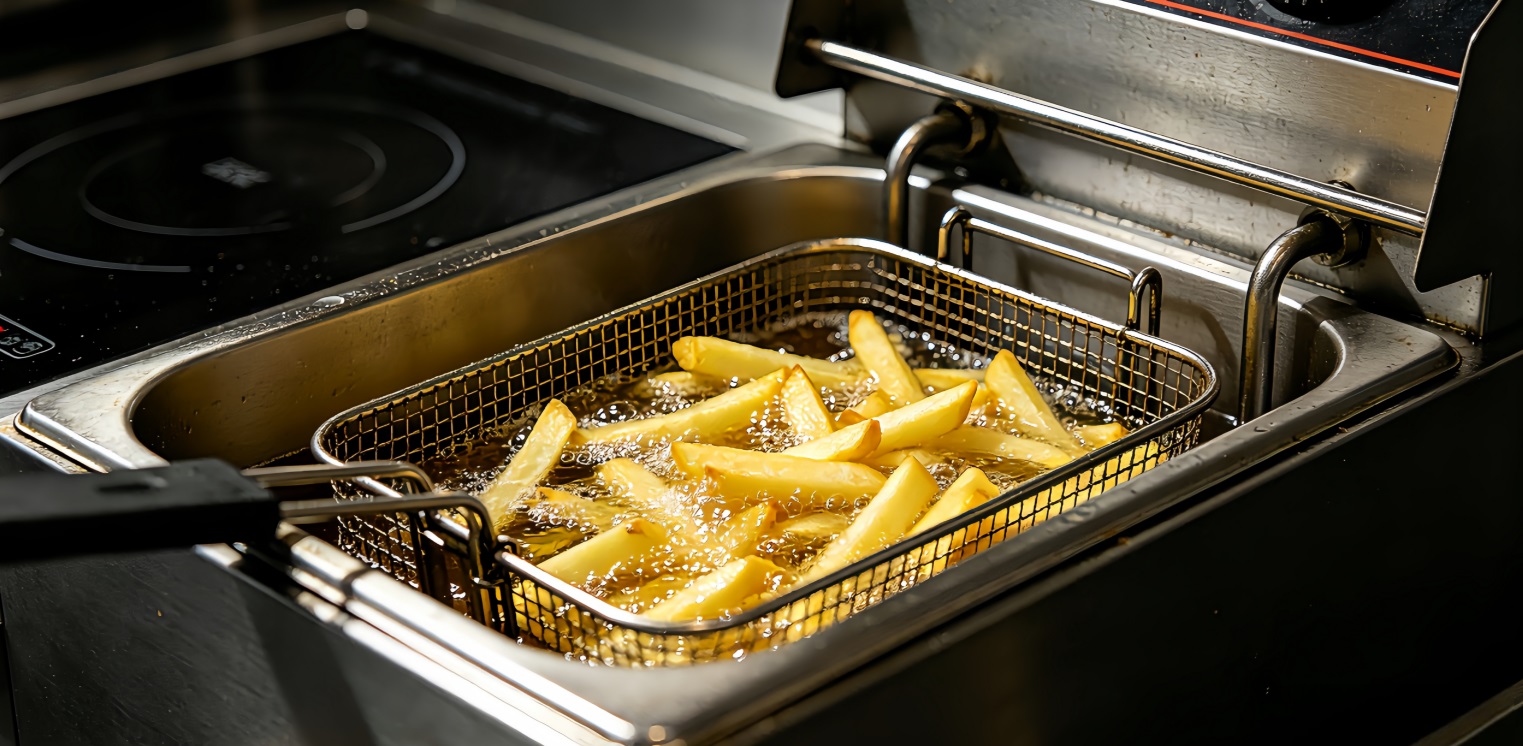 Lestov commercial induction fryer