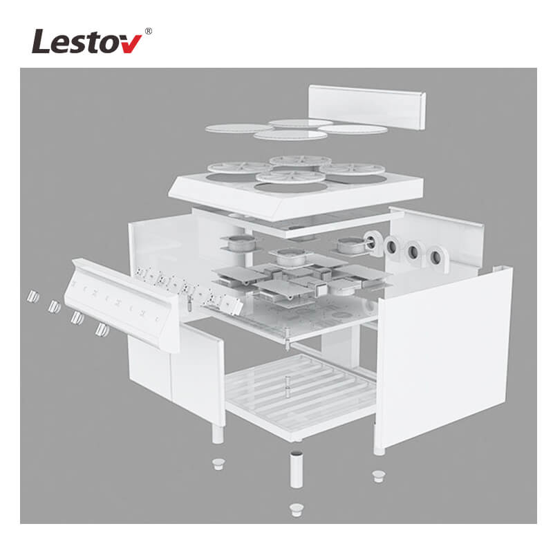 4 Burner Induction Cooktop for Commercial Use | Lestov Cooker