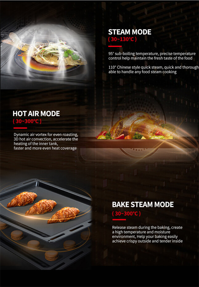 steam convection oven
