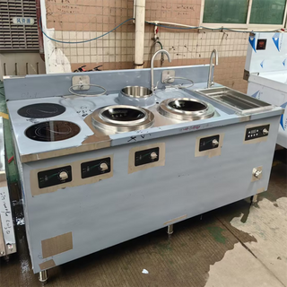 2 Burners Commercial Induction Oven with 2 Induction Wok+Warmer LT-B300+BWL+X300