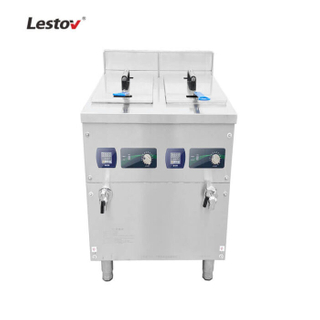 Two Baskets Industrial Kitchen Induction Chip Fryer LT-ZAL-E108