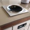 220v Push Button Built-in Induction Wok Cooker with Control Panel