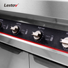 Four Hobs 2 Burners Commercial Induction Wok Cooker LT-B300VI-B105