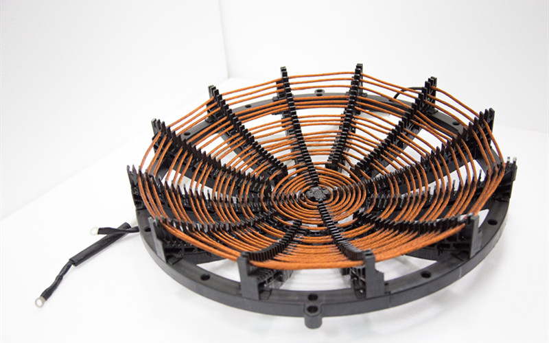 The coil of induction cooker