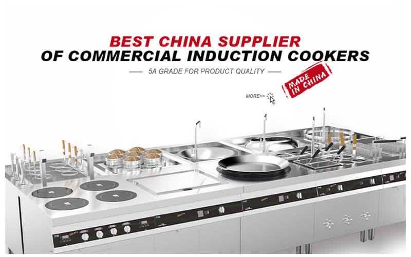 Commercial idnuction cooktops: Best China supplier
